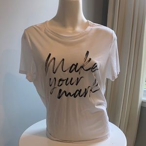Women's Slim Fit “Make Your Mark” T-Shirt
